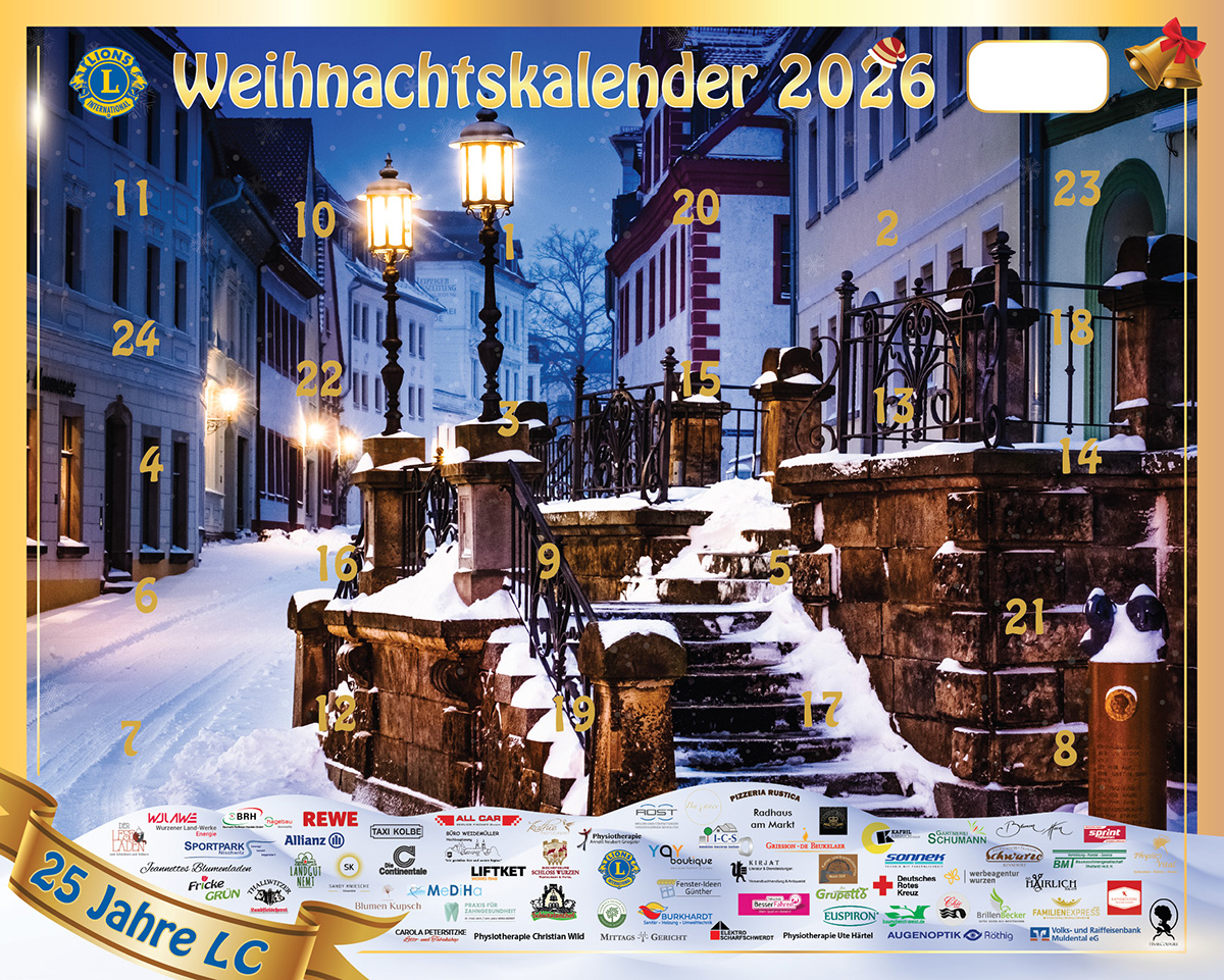 Weihnachtskalender Lions Club 2026